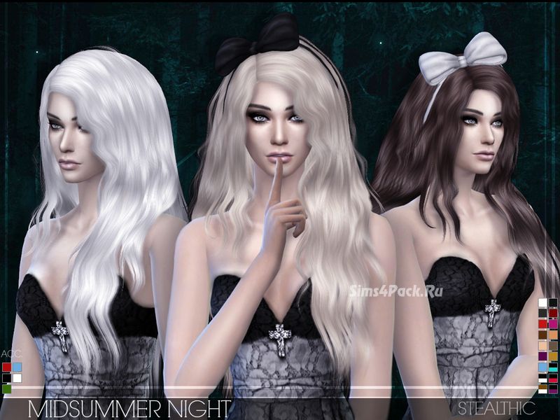 Прическа "Midsummer Night"