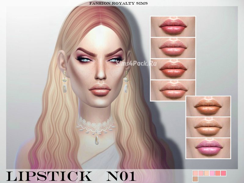 Блеск для губ "Lipstick N01"
