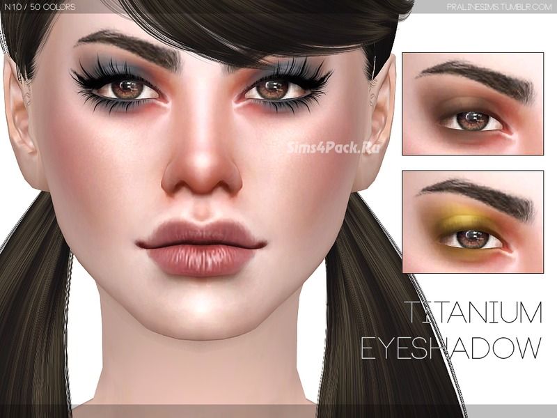 Тени для век "Titanium Eyeshadow N10"