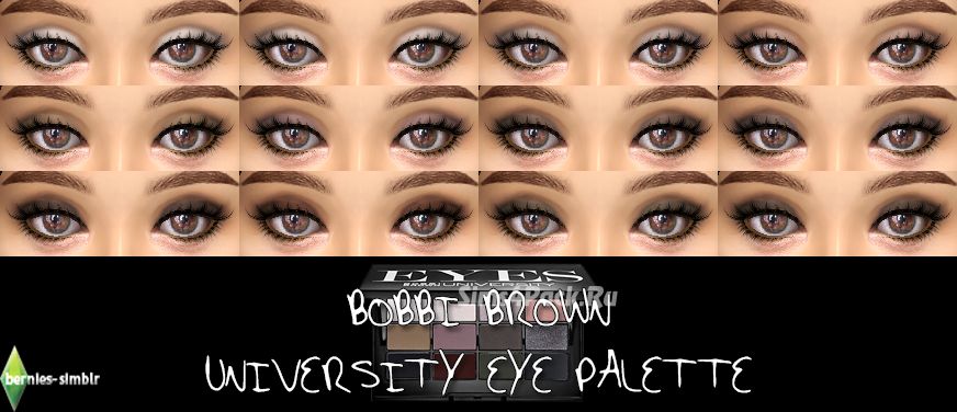 Тени для век "Bobbi Brown University Eye Palette"