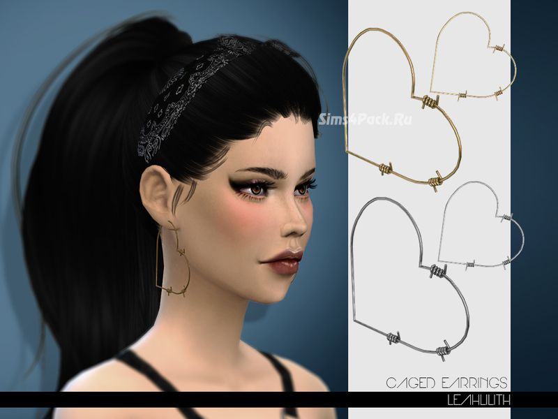 Серьги "Caged Earrings"