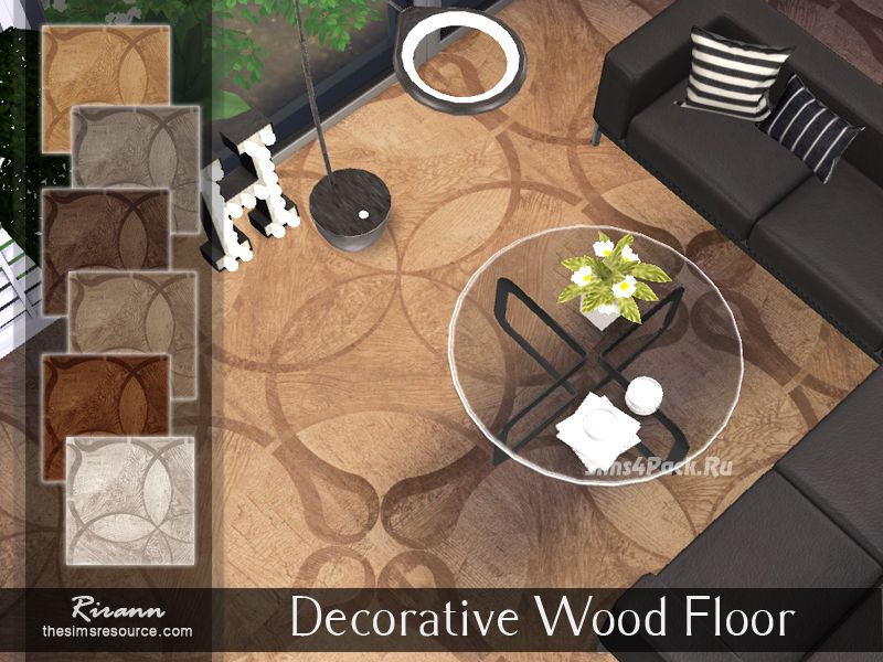 Напольное покрытие "Decorative Wood Floor"