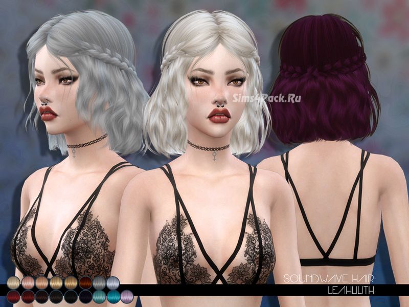 Женская прическа "Soundwave Hair"