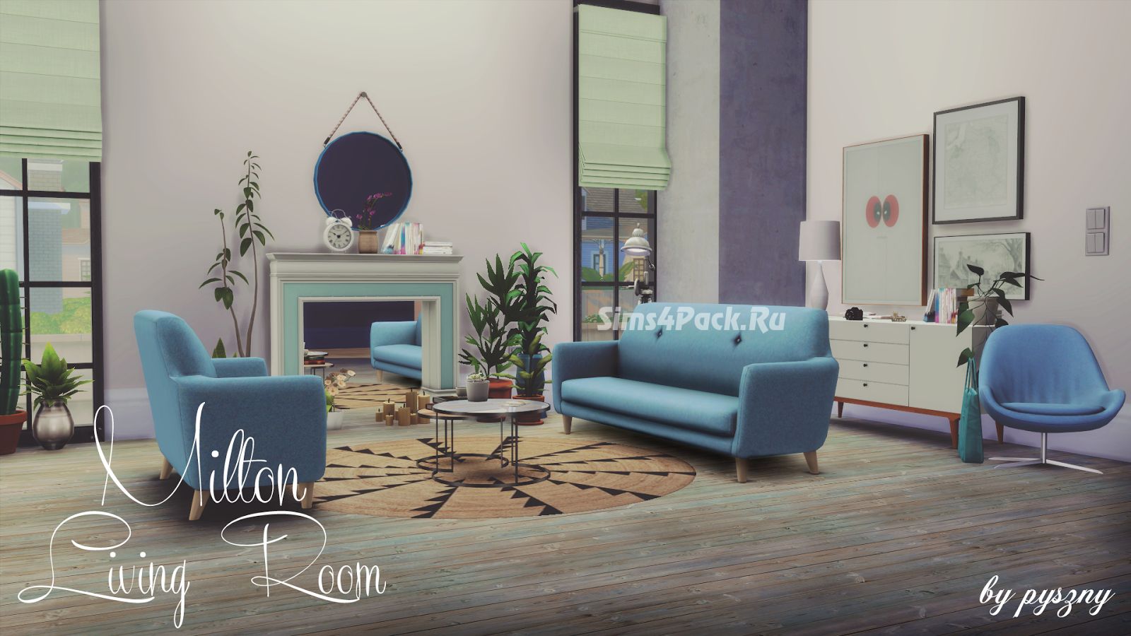 Гостиная "Milton Living Room"