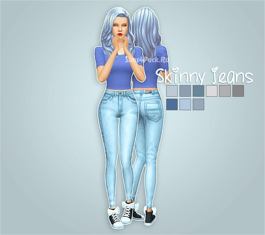 Джинсы "skinny jeans"
