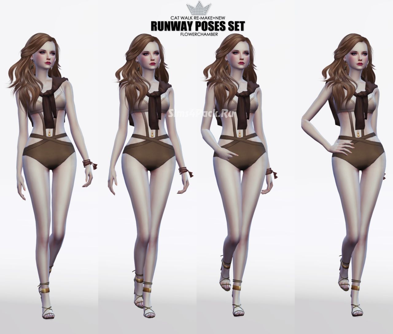 Набор поз "RUNWAY POSES SET"