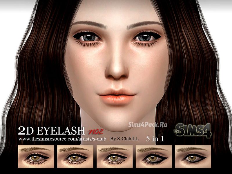 Ресницы "2D EYELASH no02"