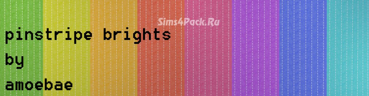 Обои "pinstripe brights"