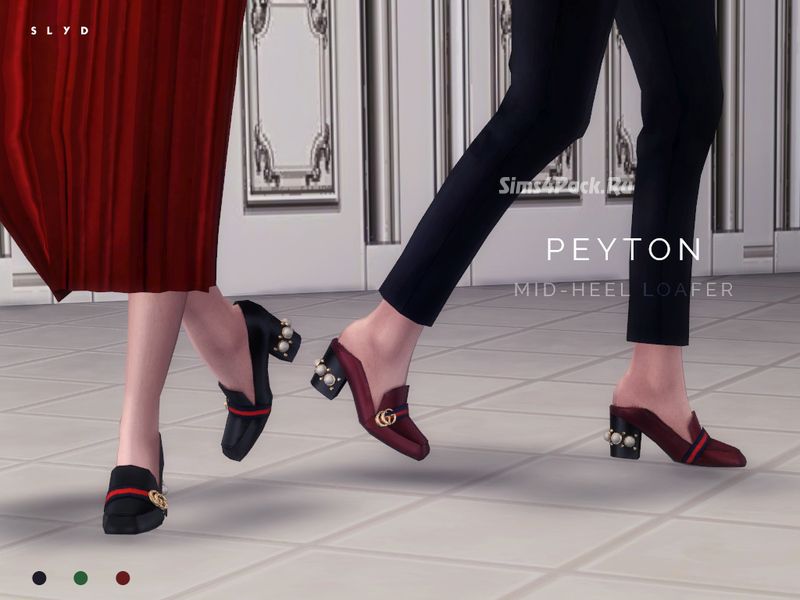 Лоферы "PEYTON Mid-heel Loafer"