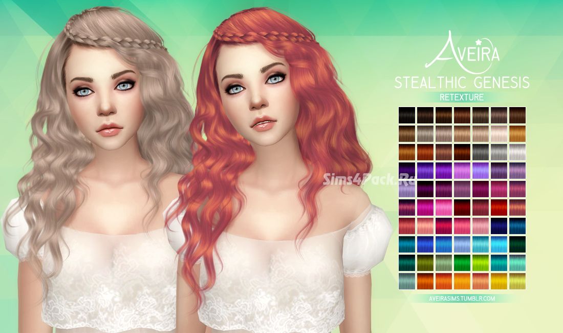 Женская прическа "STEALTHIC GENESIS - RETEXTURE"