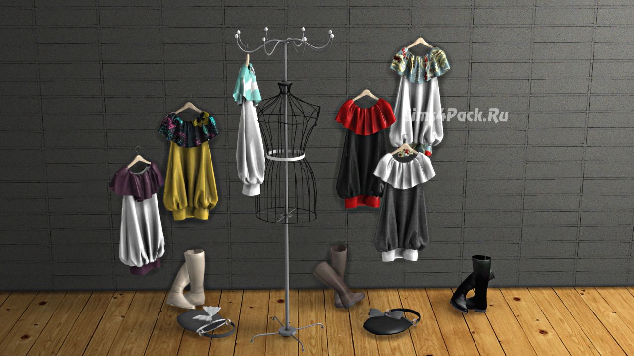 Набор для гардеробной комнаты "CLOSET DECOS"