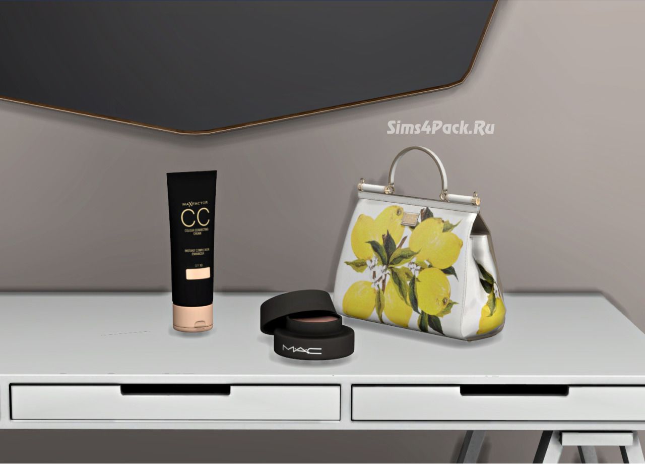 Набор декоративных объектов "Cosmetic Deco"