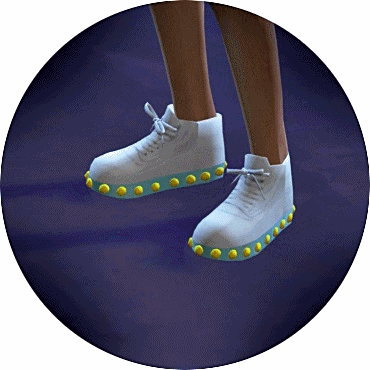 Сникеры "v1 light emission sneakers"