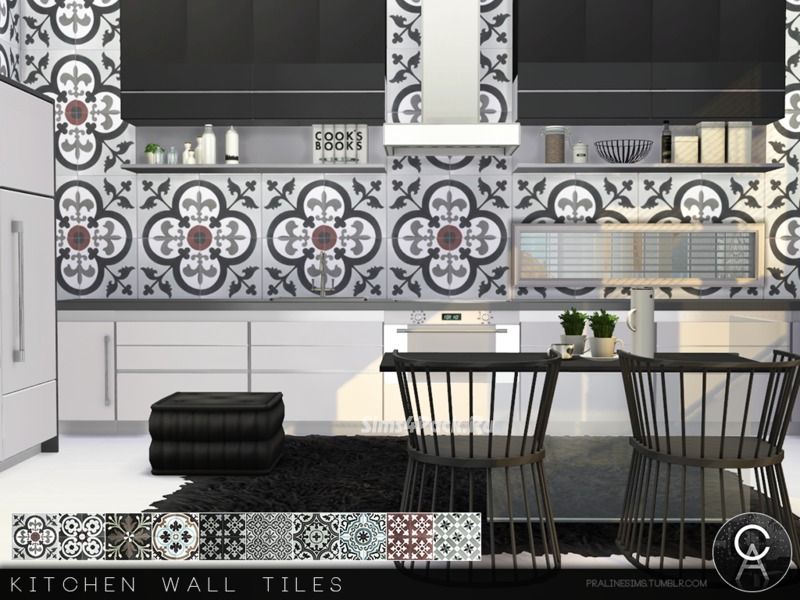 Набор настенных покрытий "Kitchen Wall Tiles"