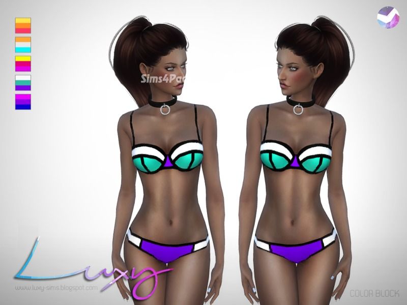 Купальник "Color Block Bikini"