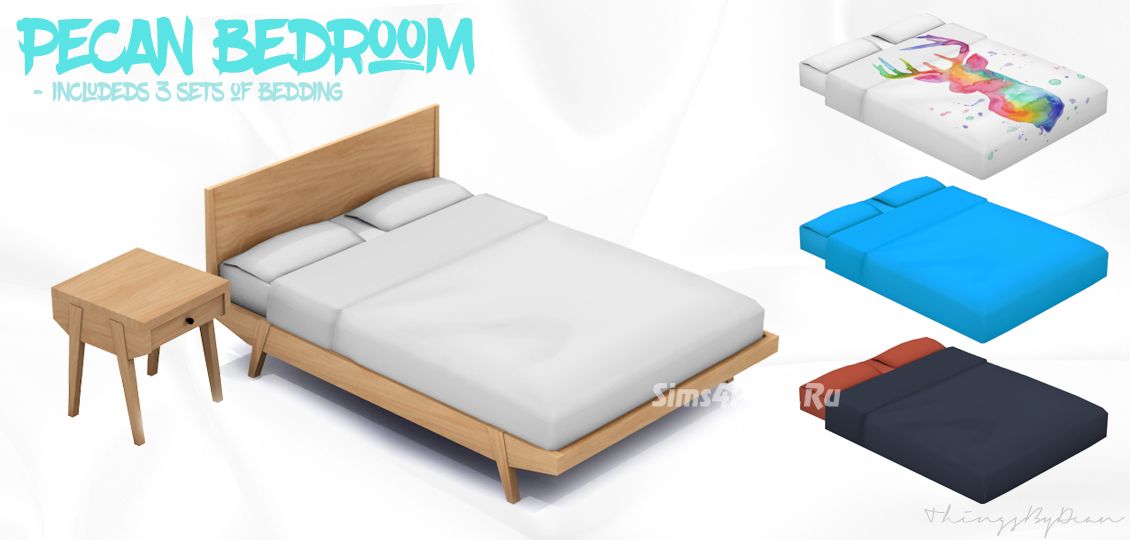 Набор мебели для спальни "Pecan Bedroom"