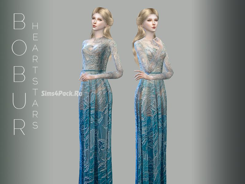 Платье "heart stars gown"