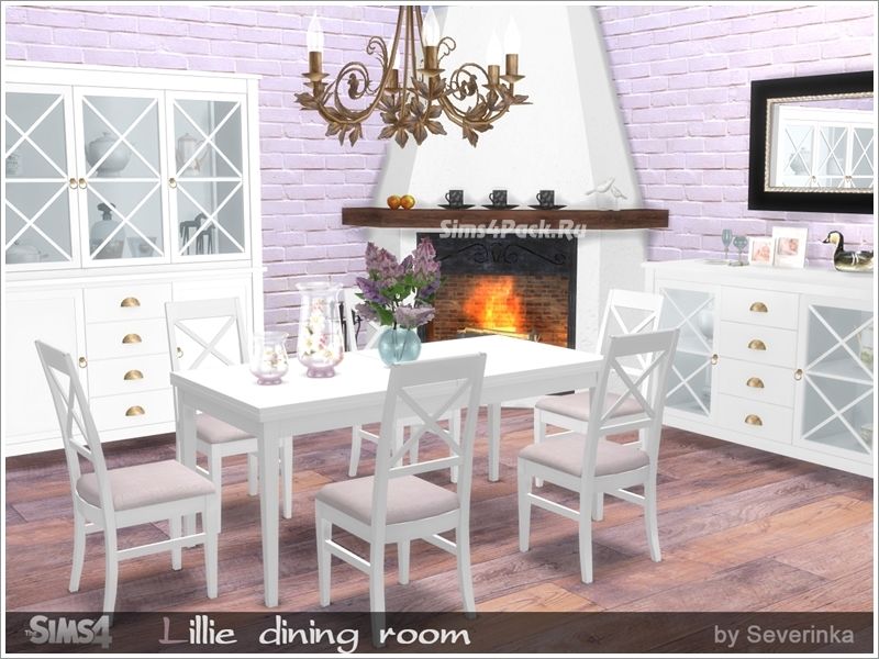 Столовая "Lillie dining room"