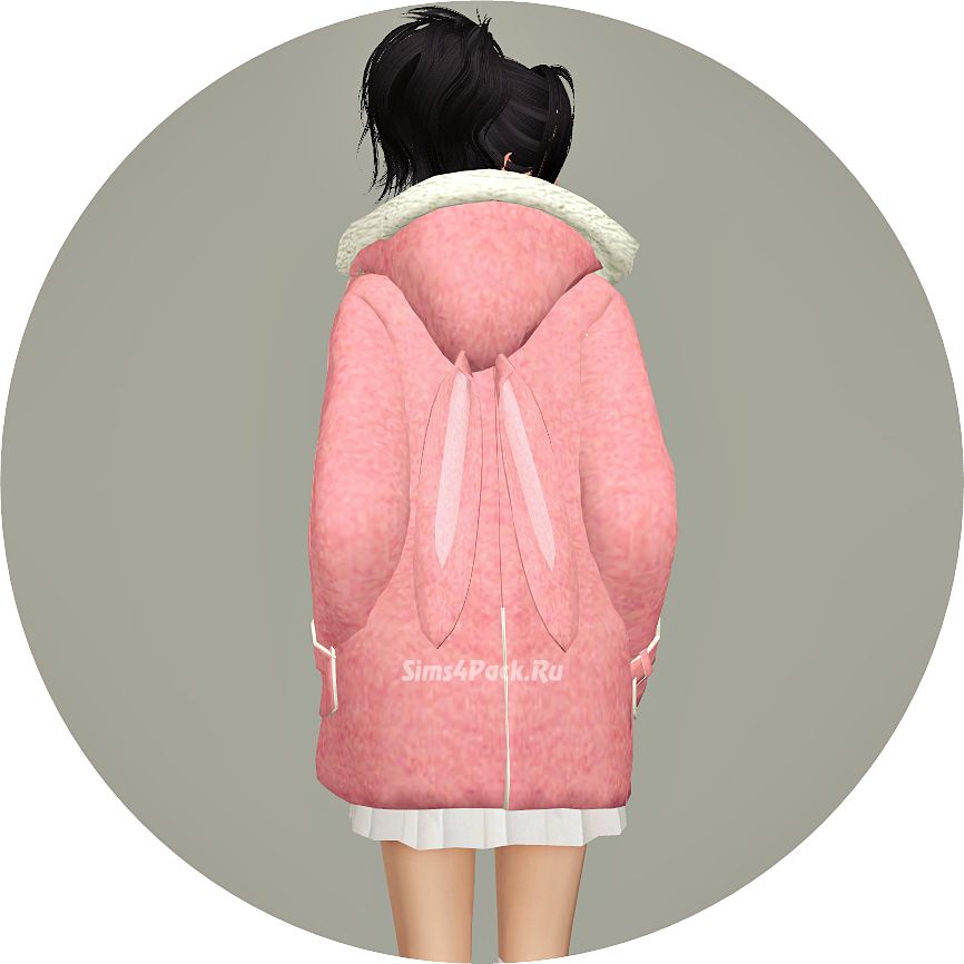 Пальто "Rabbit Hood Duffle Coat"