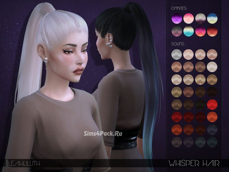 Женская прическа "Whisper Hair"