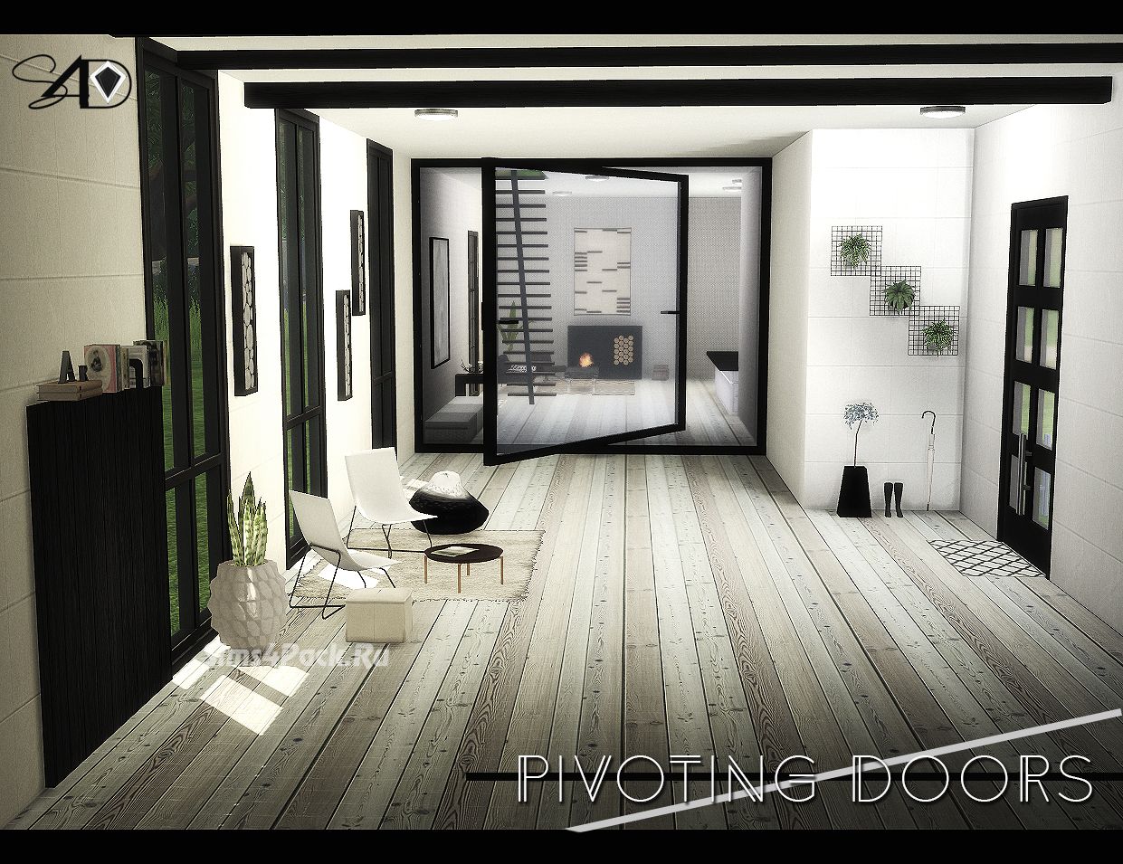 Дверь "Pivoting Doors"