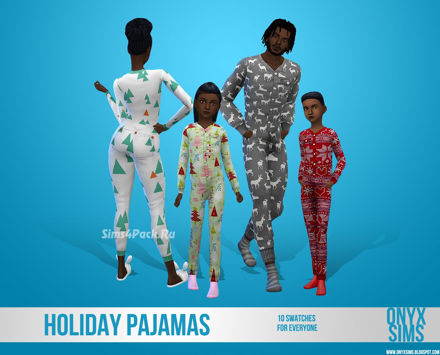 Набор пижам "HOLIDAY PAJAMAS"