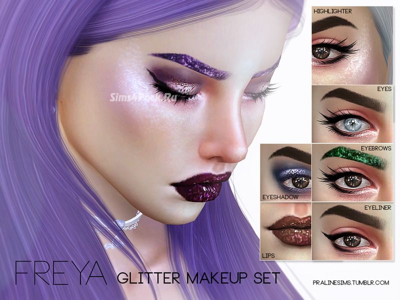 Набор "Freya Glitter Makeup Set"