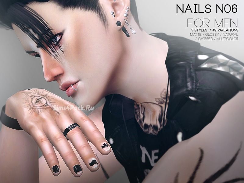Маникюр "Nails For Men N06"