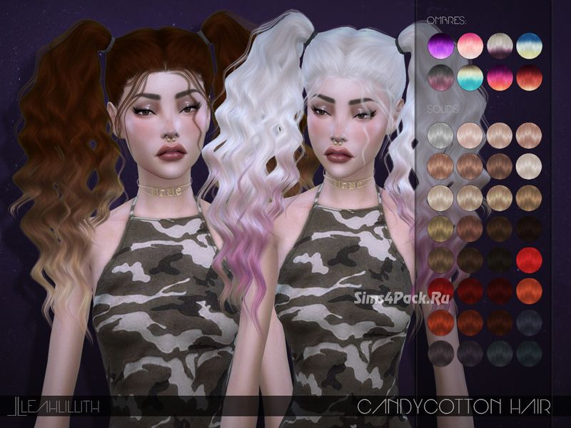 Женская прическа "Candycotton Hair"