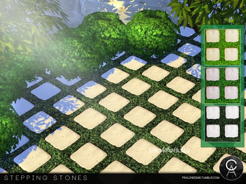 Покрытие для участка "Stepping Stones"