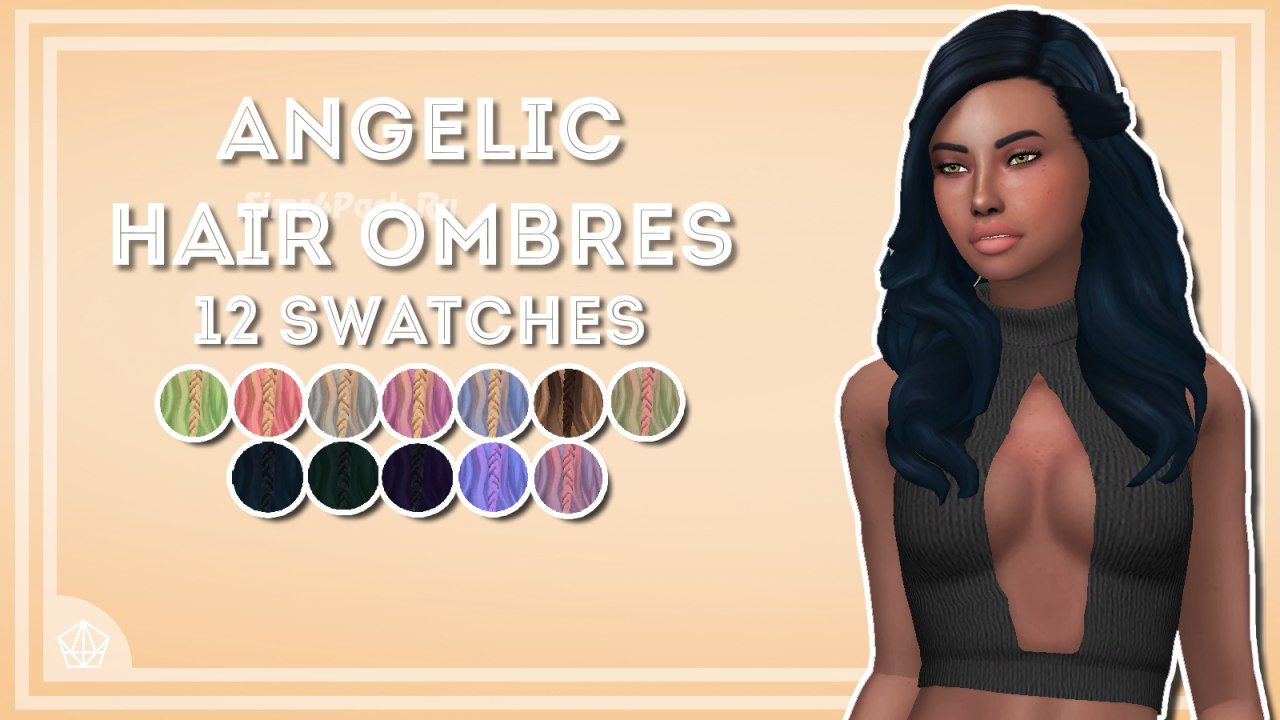 Женская прическа "Angelic Hair Ombres"