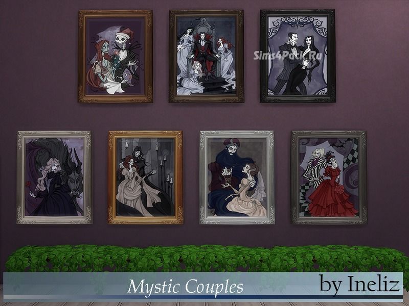 Набор картин "Mystic Couples"