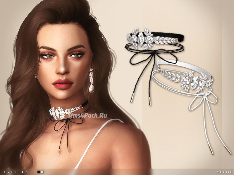 Комплект украшений "Flitter Choker"