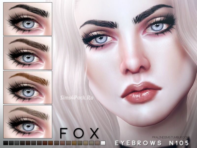 Брови "Fox Eyebrows N105"