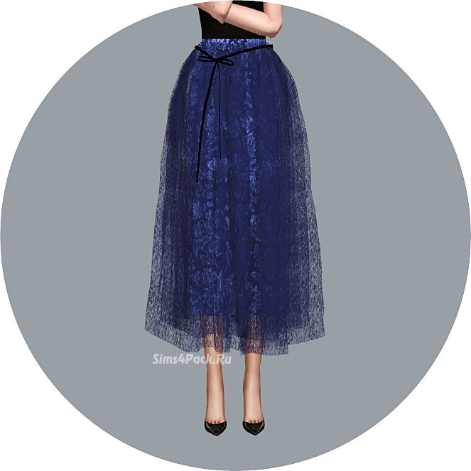 Юбка "Ribbon Ballerina Long Skirt"