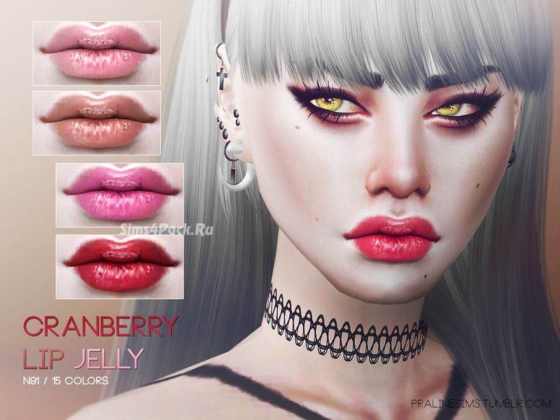 Блеск для губ "Cranberry Lip Jelly N91"