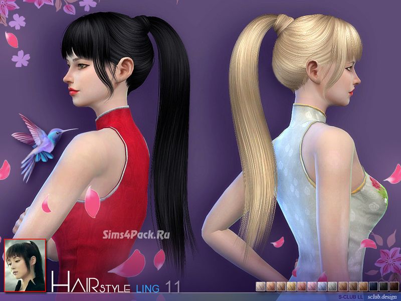 Прическа "hair Ling n11"