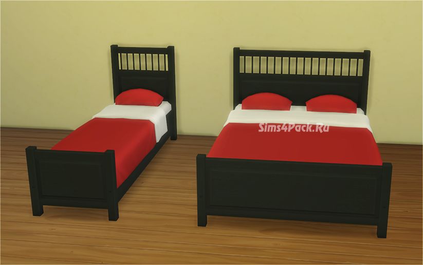 Набор мебели для спальни "IKEA HEMNES Bedroom & Mattresses for Bed Frames"