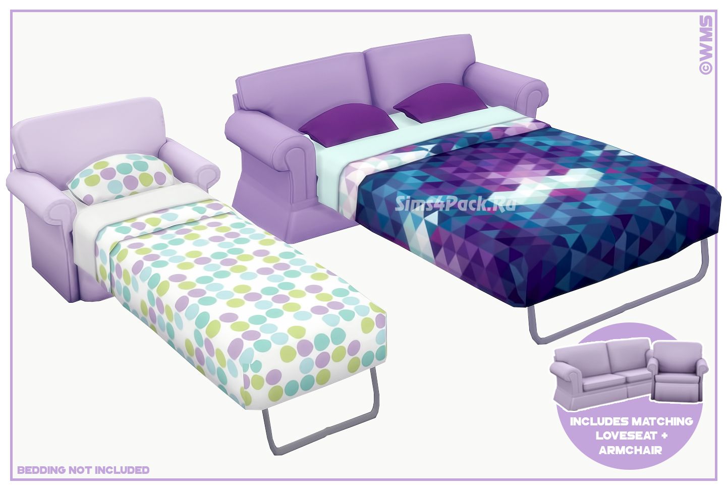 Набор мебели для гостиной "DYLAN SOFA BED"