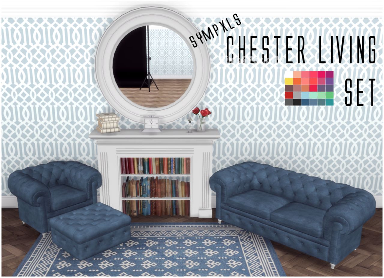 Набор мебели для гостиной "Sympxls Chester Living Set"