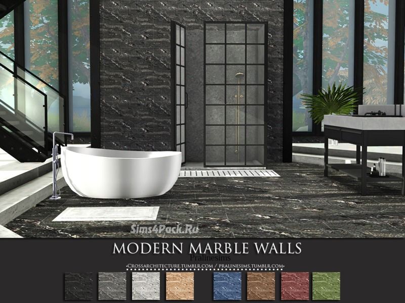Настенное покрытие "Modern Marble Walls"