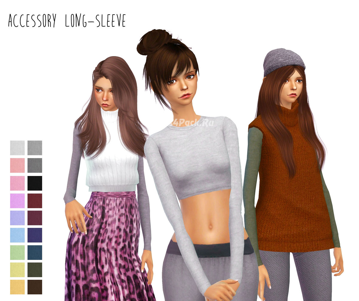 Топ "Accessory Long-Sleeves"