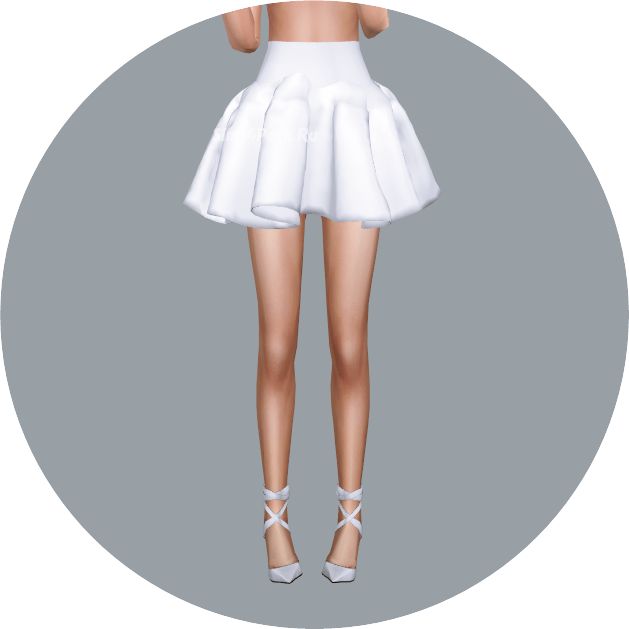 Юбка "Big Flare Mini Skirt"