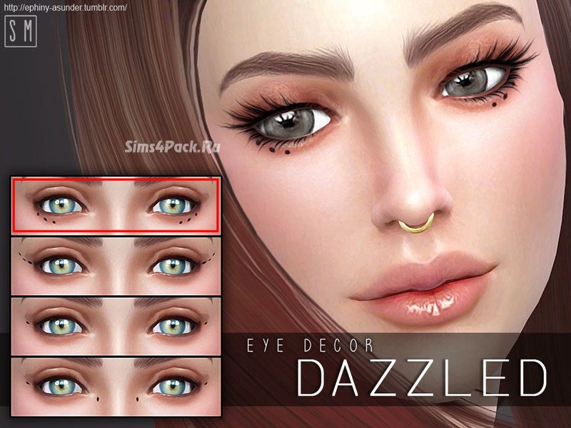 Декор для глаз "Dazzled"