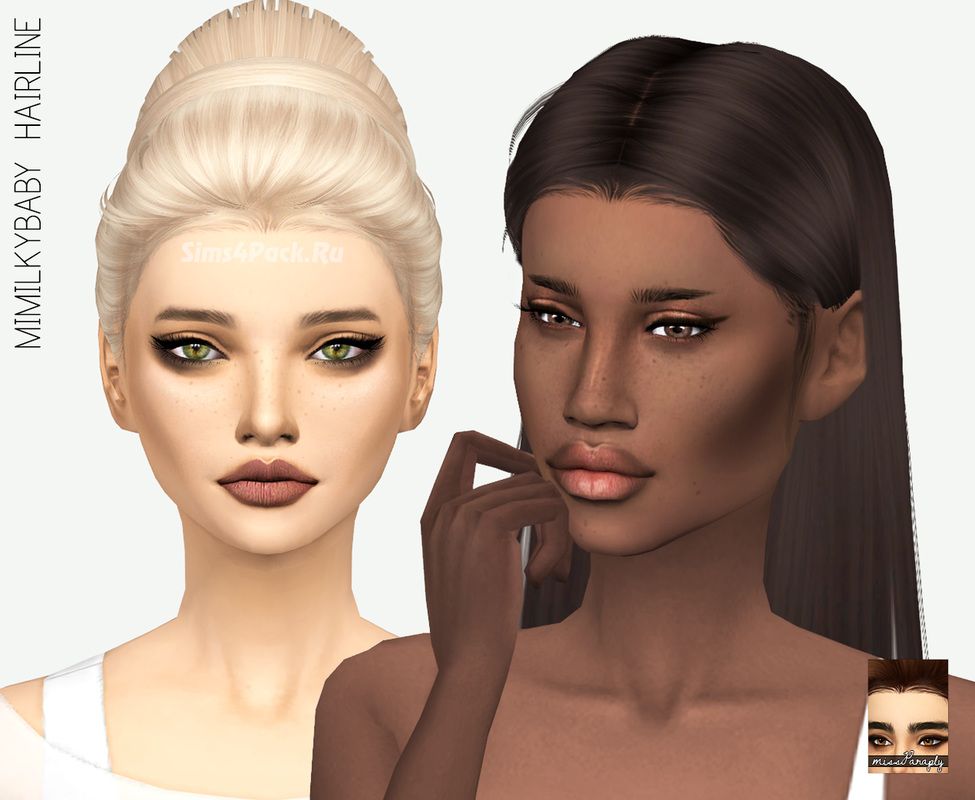 Линия волос "MIMILKBABY HAIRLINE 1"