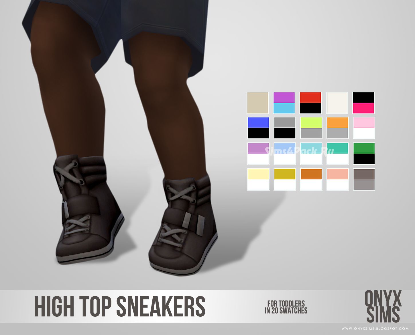 Сникеры "High Top Sneakers"