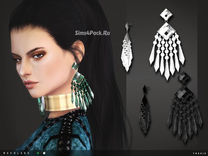 Серьги "Reckless Earrings"