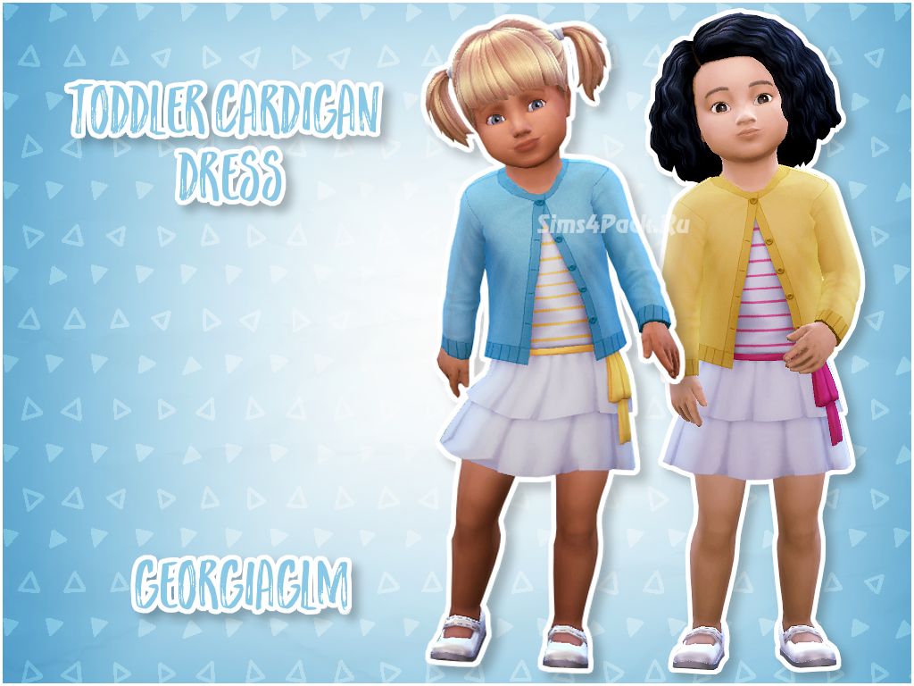 Комплект "Toddler Cardigan Dress"