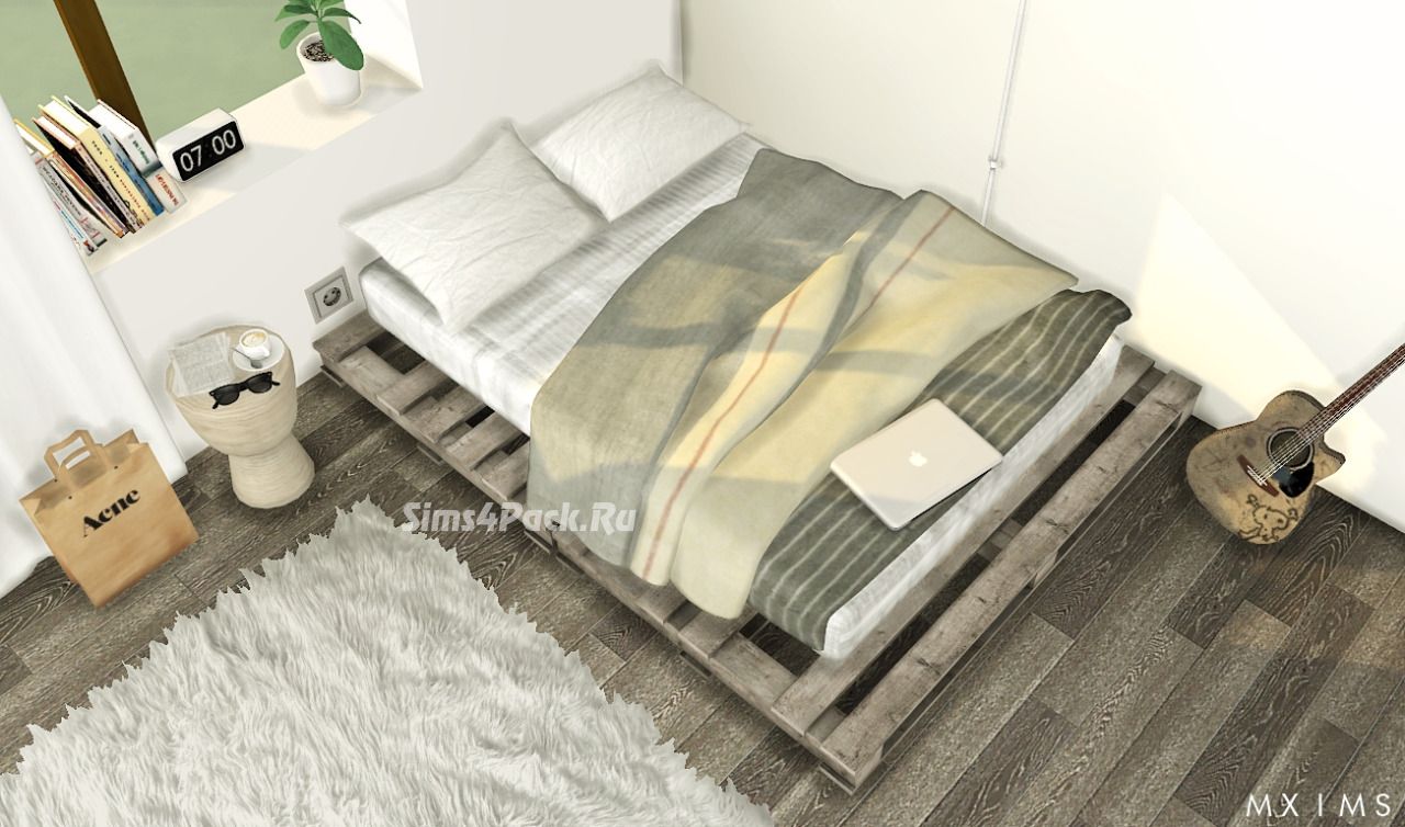 Спальное место "Pallet Floor Bed"