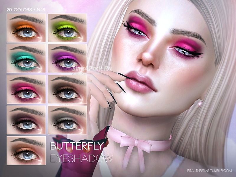 Тени для век "Butterfly Eyeshadow N46"